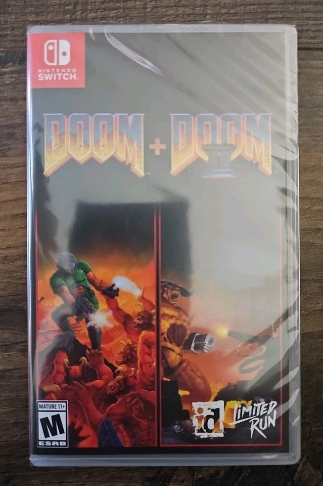 Doom + Doom II - Limited Run Games #283 Nintendo Switch 1 & 2 - Newly Enhanced ! - Image 1 of 1
