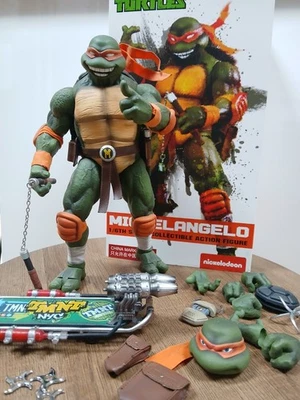 DreamEX 1/6 Scale Michelangelo Teenage Mutant Ninja Turtle Figure Mikey TMNT - Image 1 of 4