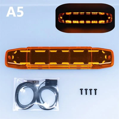 LED 5V Roof Lights Warning Light for 1/14 Tamiya RC Truck SCANIA 770S R620 Car - Image 1 of 4