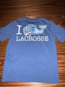 Vineyard Vines Boys Lacrosse T Shirt Size 6 - Picture 1 of 3
