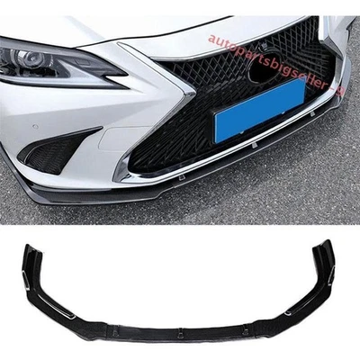 Kit de carrocería de alerón labial de parachoques delantero de fibra de carbono para Lexus ES250 300h 19-24 reacondicionamiento Foto 1 de 4