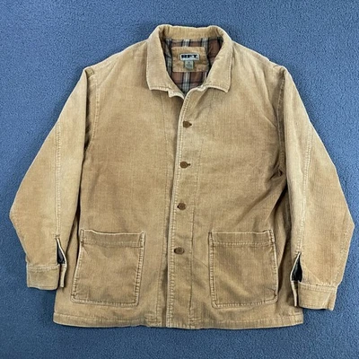 Chaqueta de pana para tareas para hombre talla XL abrigo de granero blazer ropa de trabajo vintage Foto 1 de 4