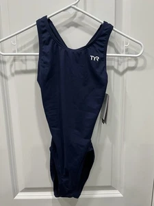TYR Women's Durafast Elite Diamondfit Swimsuit (Blue, 26) - Picture 1 of 8
