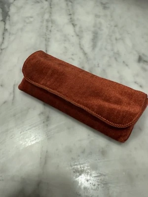 Estuche de gafas/gafas de sol de terciopelo oxidado vintage - tela de terciopelo suave, estilo retro Foto 1 de 4