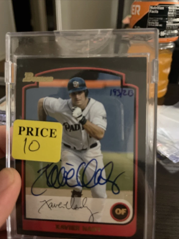 Bowman Draft Picks & Prospects 2003 - Xavier Nady #BDP25 Gold Foto 1 de 1