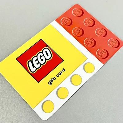 Lego 2009 Retro Promo Card Old Retired Vintage Set Store Exclusive Promotional - Image 1 of 4