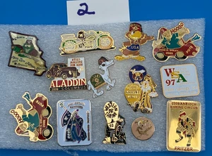 Vintage Masonic Shriners Lapel Pin set #2 - 13 total - Picture 1 of 5