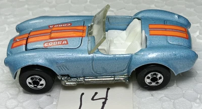 Hot Wheels Ford Classic Cobra Light Blue 25th Anniversary  Ford 5 pack ONLY 1993 - Image 1 of 4