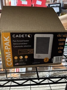 Cadet *240V* 1,500W Com-Pak In-wall Fan-forced Electric Heater - (CSC152TW) NIB - Picture 1 of 3
