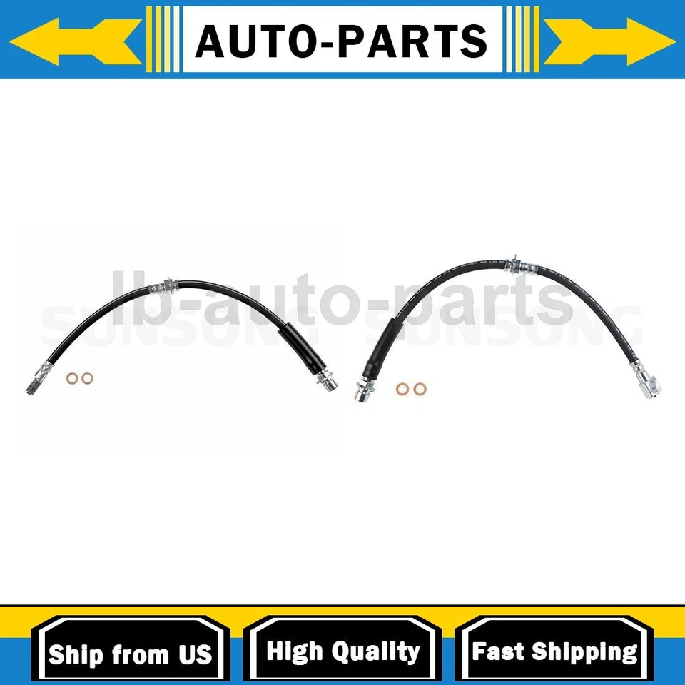 Manguera de freno delantera 2x para Chevrolet Astro 2000-2002 4,3 L AWD Foto 1 de 4