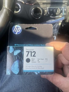 Cartucho de tinta HP 712 38 ml negro DesignJet, 3ED70A 12/2024 nuevo en caja - Imagen 1 de 7