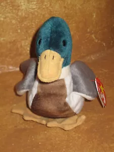 Ty Beanie Babies Jake Mallard Duck 1997 April 16th - Picture 1 of 1