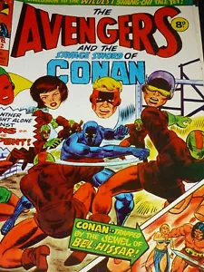 THE AVENGERS & the SAVAGE SWORD of CONAN - No 110 - Date 25/10/1975 Marvel Comic - Imagen 1 de 1