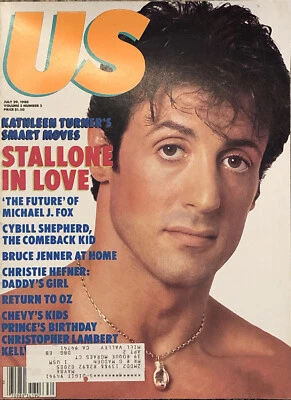 US Weekly Magazine July 29 1985 Sylvester Stallone Michael J Fox Kathleen Turner - Image 1 of 4