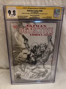 Detective Comics 1000 Torpedo Sketch Variant CGC 9,8 SS Mahnke, King & Daniel - Photo 1/2