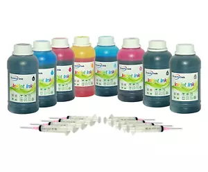 8x250ml For Canon Pixma Pro-100 premium refill dye ink cartridge CLI-42 - Picture 1 of 1