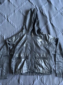Nike Sportswear Windrunner Cargo Jacket Black Solid Women's XS Extra Small - Picture 1 of 5