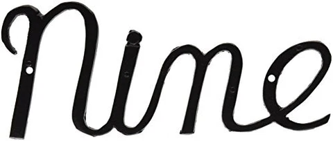 Small Script House Number Nine Cover