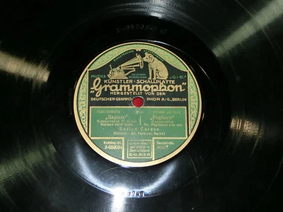 78RPM ENRICO CARUSO BAJAZZO PAGLIACCI GRAMMOPHON  - Bild 1 von 4
