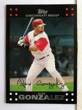 Cincinnati Reds MLB Baseball Single Cards Choose pick your card A-H