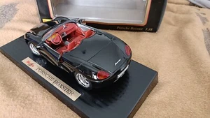 Porsche Boxster + 1/18 + Black + Maisto + Ultra Rare model...!!! - Imagen 1 de 7