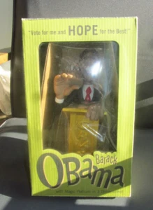 2008 Election Spumco Barack Obama Vinyl Figure 9.5" John Kricfalusi Excellent - Picture 1 of 9