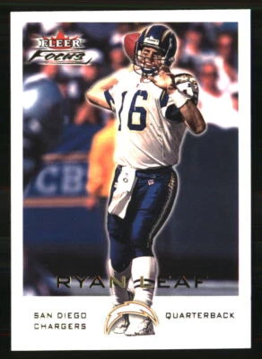 Ryan Leaf 2000 Fleer Focus #47 FOOTBALL Card - Image 1 of 2