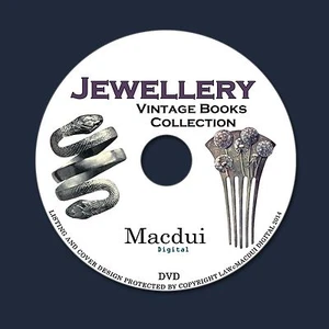 Jewellery Vintage Books Collection 69 PDF E-Books 1 DVD How to Make Gold Silver - Bild 1 von 12