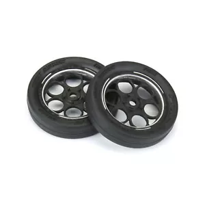 Pro-Line 1/16th Scale Losi Mini-Drag Car Front Runner Mounted Tires (2pcs) - Picture 1 of 1