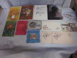Lote De Colección De 12 Tarjetas De Felicitación Sin Usar Folleto Bebé Mayormente Sello - Imagen 1 de 24