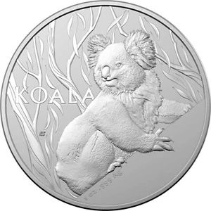 2024 $1 1oz .999 Silver Investment Coin – Koala UNC RAM - Picture 1 of 4