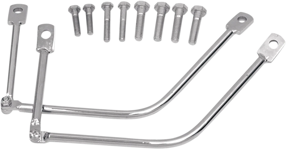 12-17 para Harley Softail Slim FLS SILLÍN Alforja Soporte 3501-0346 Foto 1 de 1