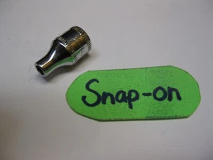 Snap-on tools 1/4" drive 4mm metric 6 point Socke TMM4 USA Nice! - Picture 1 of 8