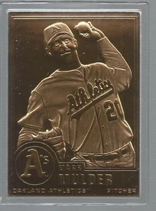 Mark Mulder 2000 Danbury Mint Sealed 22 kt Gold Card # 189 - Picture 1 of 1