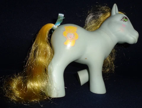 Rose: My Little Pony Vintage Magic Message MM Cuddles GOOD CONDITION GUC G1 Cover