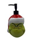 Zrike Brands Dr. Seuss The Grinch Christmas Lotion Soap Dispenser Holiday Decor