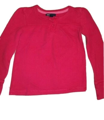 Pink GapKids long sleeve shirt size 6-7 - Image 1 of 3