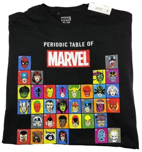 Marvel Comic T Shirt Short Sleeve Adult 2XL NWT Spiderman, Hulk , Venom , Thor - Picture 1 of 2