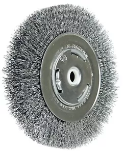Rueda amoladora de banco Weiler 06645 Wolverine 6" cara ancha .014" relleno de acero EE. UU. - Imagen 1 de 2