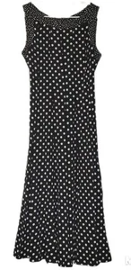 Perceptions New York Size 12 Fall Style Pullover Stretchy Maxi Dress With Belt - Picture 1 of 9