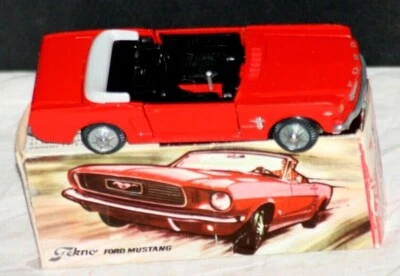  Tekno Ford Mustang, Red Version, #833 with Original Box, Mint Condition - Image 1 of 4