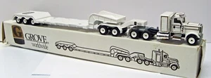 18" Peterbilt Grove Lowboy Low loader Promo 1/55 Siku Germany MB - Picture 1 of 6