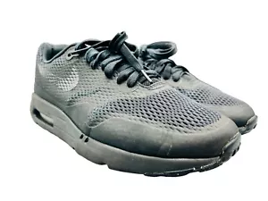 Nike Air Max 1 Ultra Moire Triple Black Size US 8 UK 7 EUR41 - 819476-001 - READ - Picture 1 of 11