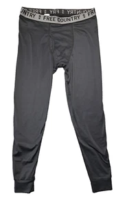 Free Country Mens Sz Medium Base Layer Pants Microtech Heat Thermal Hunting - Picture 1 of 9
