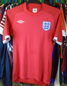 ENGLAND 2010 AWAY UMBRO FOOTBALL SOCCER SHIRT JERSEY TOP SMALL ADULT - Picture 1 of 6