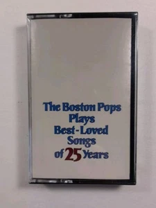 FACTORY SEALED The Boston Pops Plays Best-Loved Songs of 25 Years 1987 Cassette - Picture 1 of 5