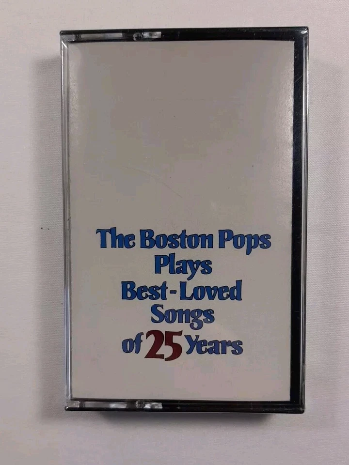 FACTORY SEALED The Boston Pops Plays Best-Loved Songs of 25 Years 1987 Cassette - Image 1 of 4