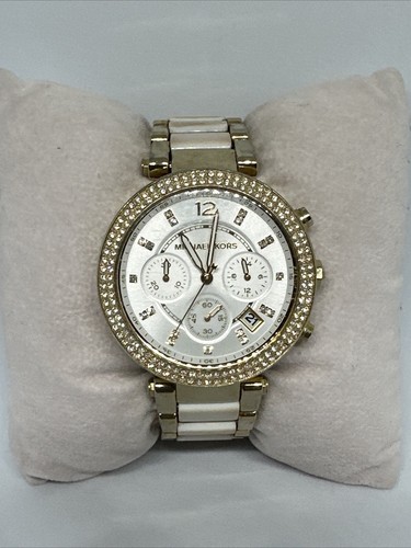 Orologio Michael Kors Parker MK5865 Donna Acciaio Inox Quadrante Analogico Quarzo HME434