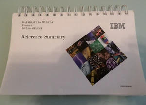 IBM DATABASE 2 for MVS/ESA, ver 4, DB2 for MVS/ESA Reference Summary - Afbeelding 1 van 5