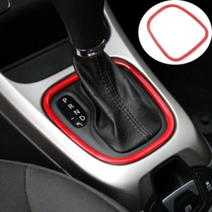 Interior Gear Shift Box Frame Trim Cover For Jeep Compass 2017+ Red Accessories - Picture 1 of 7